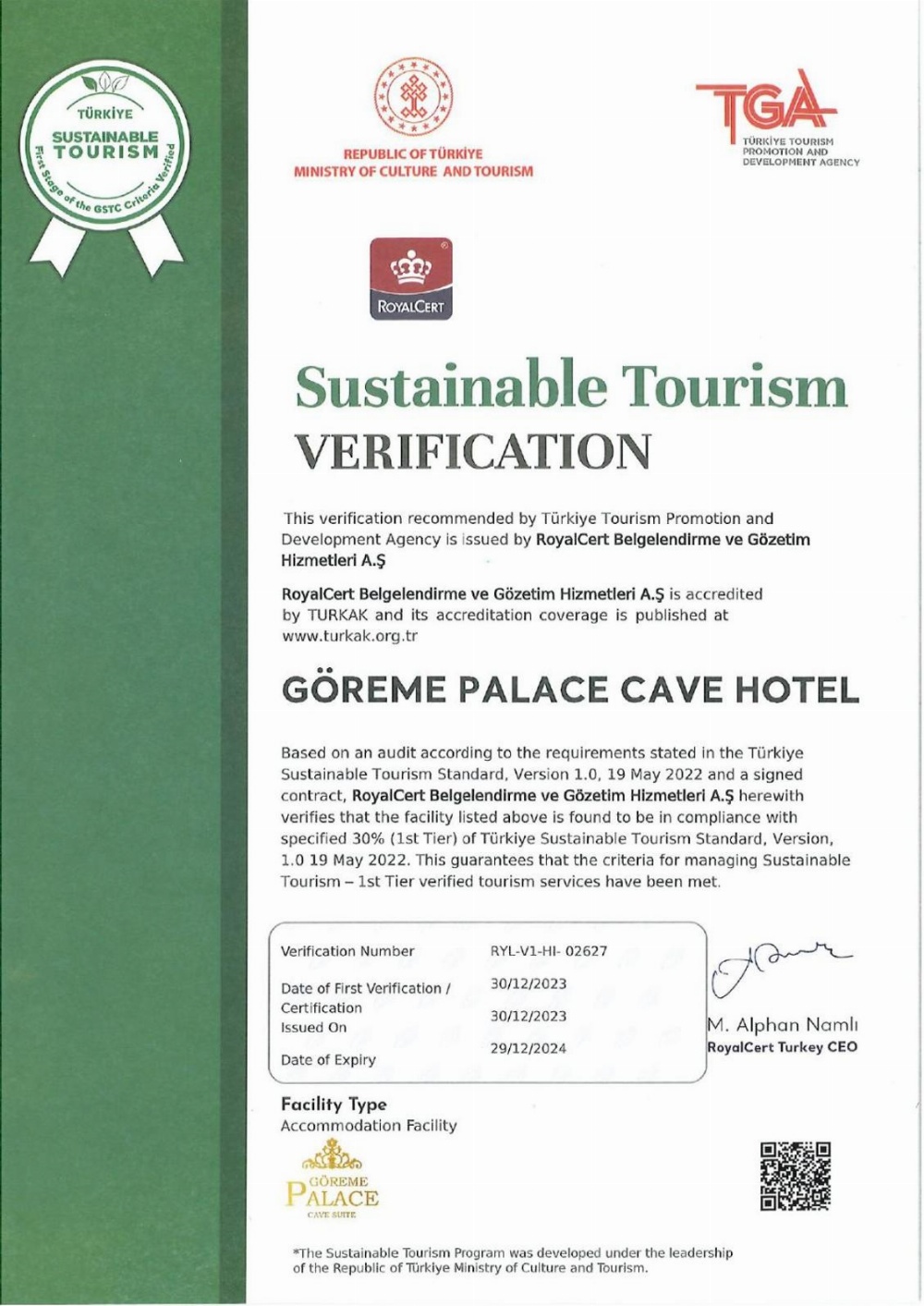 Goreme Palace Cave Suites Main image